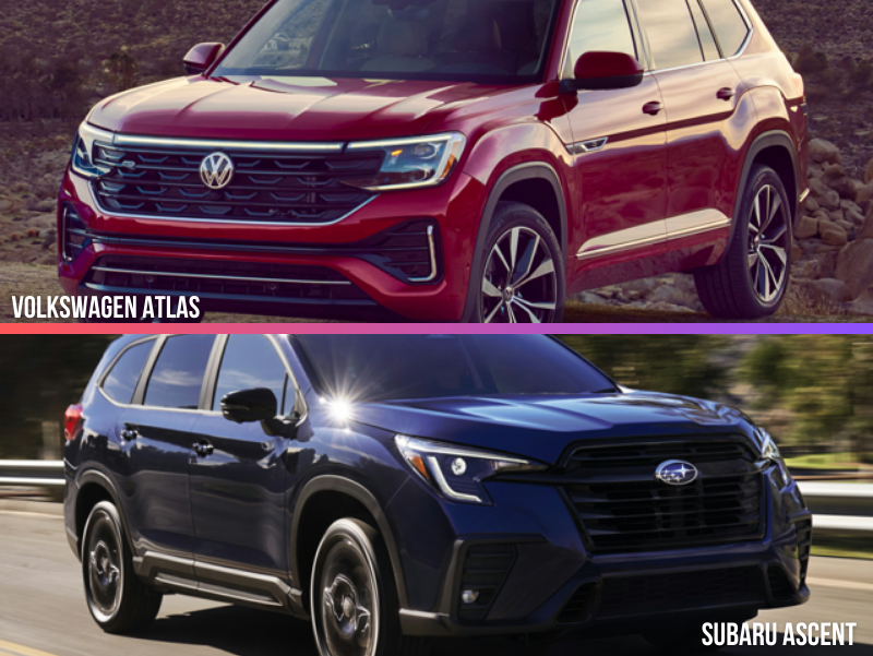 2024 Volkswagen Atlas vs. 2023 Subaru Ascent Silver Spring, MD
