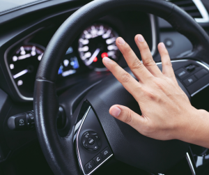 Driver Honking Steering Wheel | Silver Spring, MD