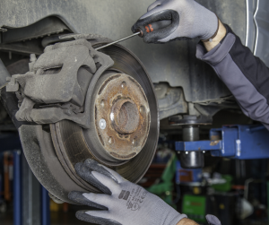 Mechanic Fixing the Brake Disc | Silver Spring, MD