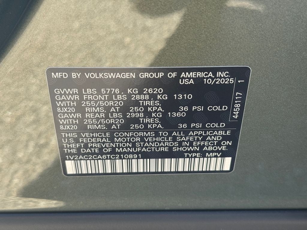 2026 Volkswagen Atlas Cross Sport 2.0T SEL R-Line Black