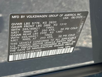 2026 Volkswagen Atlas Cross Sport 2.0T SEL Premium R-Line