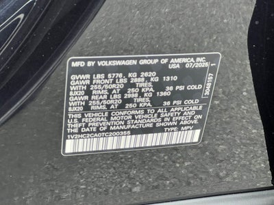 2026 Volkswagen Atlas Cross Sport 2.0T SE w/Technology