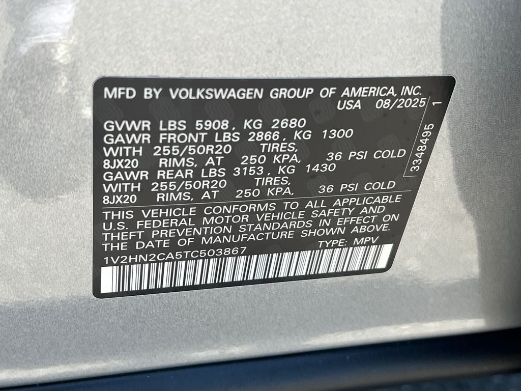 2026 Volkswagen Atlas 2.0T SE w/Technology