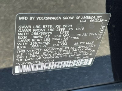 2026 Volkswagen Atlas Cross Sport 2.0T SE w/Technology