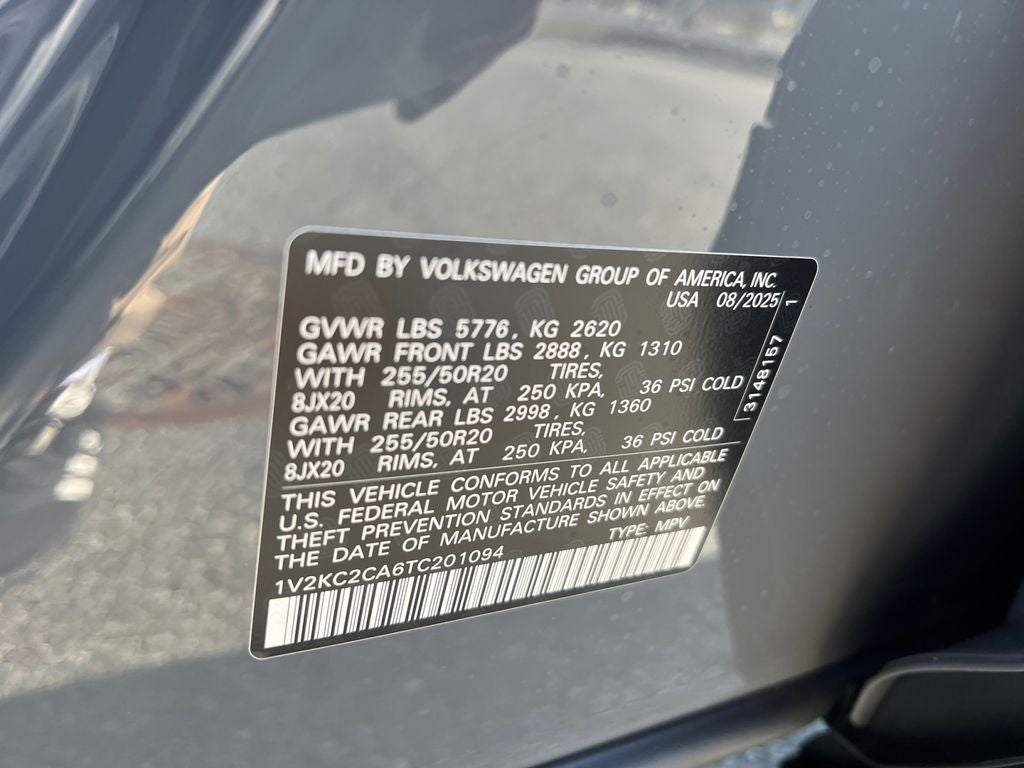 2026 Volkswagen Atlas Cross Sport 2.0T SE w/Technology