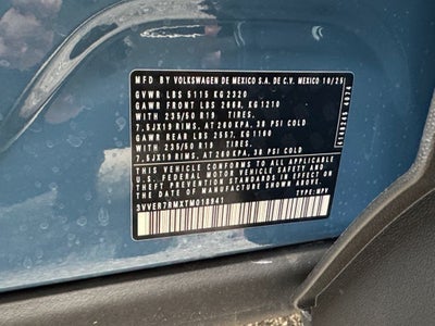 2026 Volkswagen Tiguan 2.0T SE