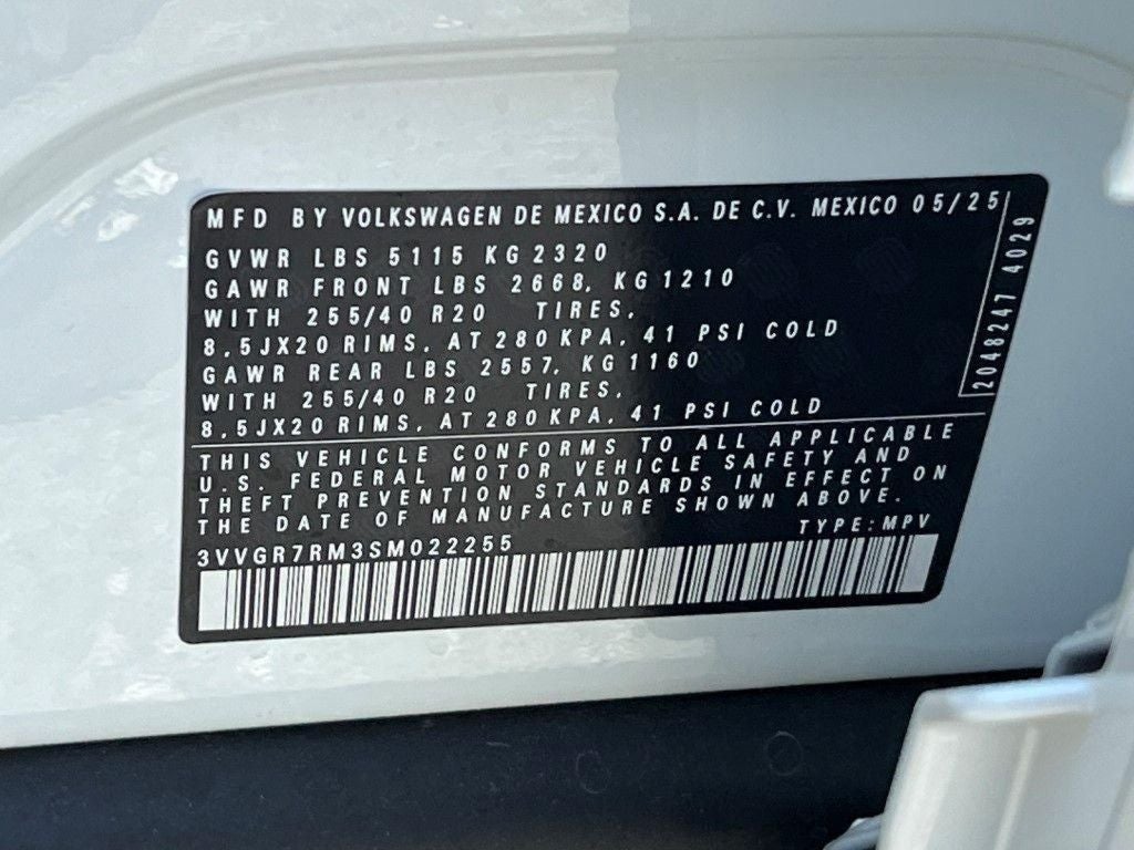 2025 Volkswagen Tiguan 2.0T SE R-Line Black