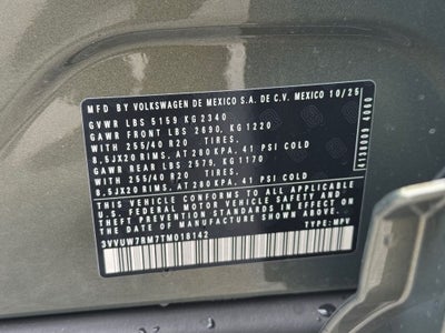 2026 Volkswagen Tiguan 2.0T SEL R-Line Turbo