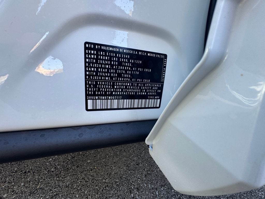 2026 Volkswagen Tiguan 2.0T SEL R-Line Turbo