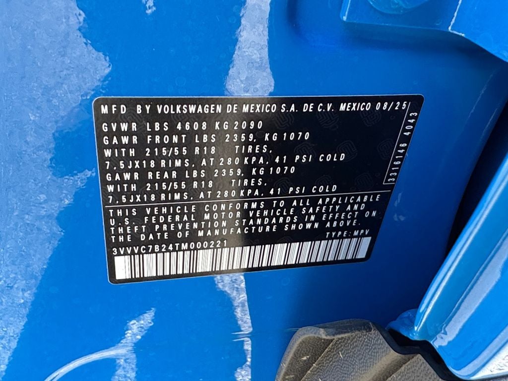 2026 Volkswagen Taos 1.5T SE