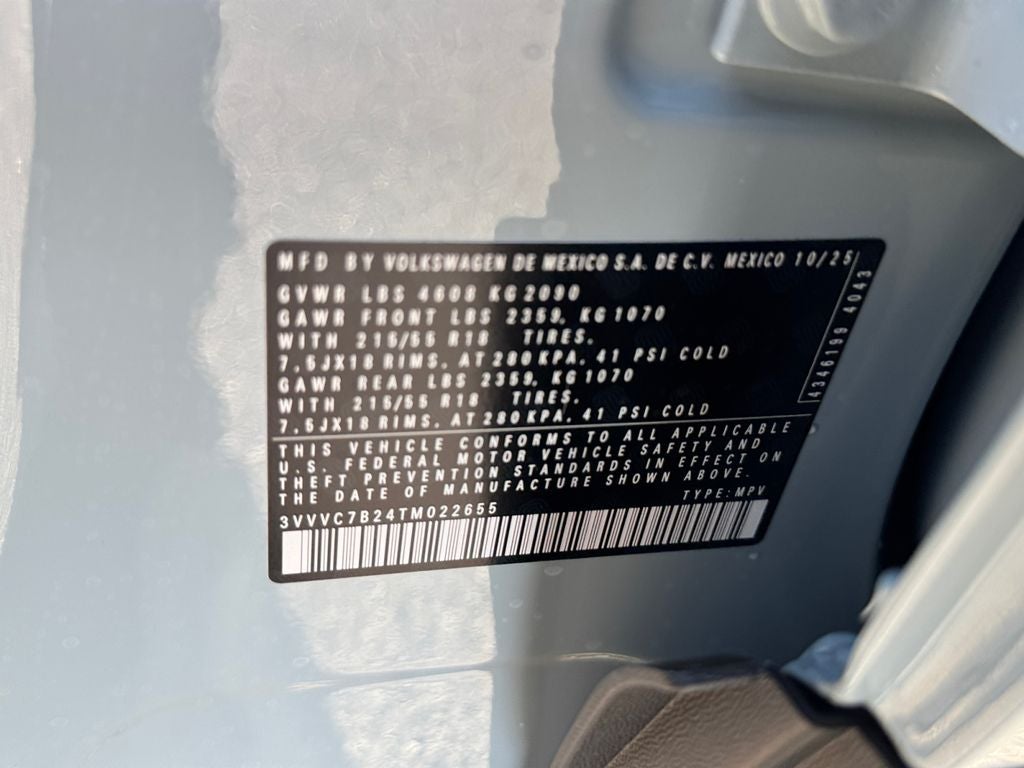 2026 Volkswagen Taos 1.5T SE