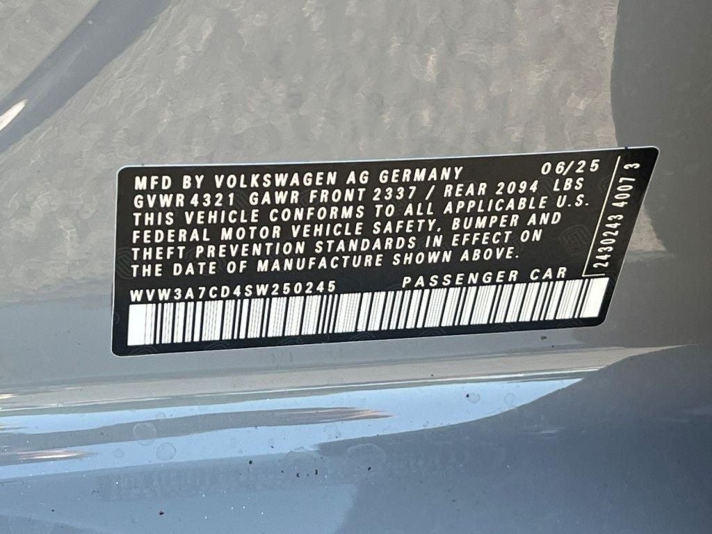 2025 Volkswagen Golf GTI 2.0T SE