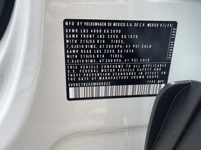 2025 Volkswagen Taos 1.5T S