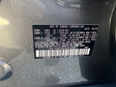 2022 Subaru Outback Limited